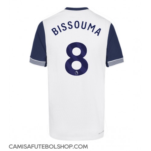 Camisa de time de futebol Tottenham Hotspur Yves Bissouma #8 Replicas 1º Equipamento 2024-25 Manga Curta